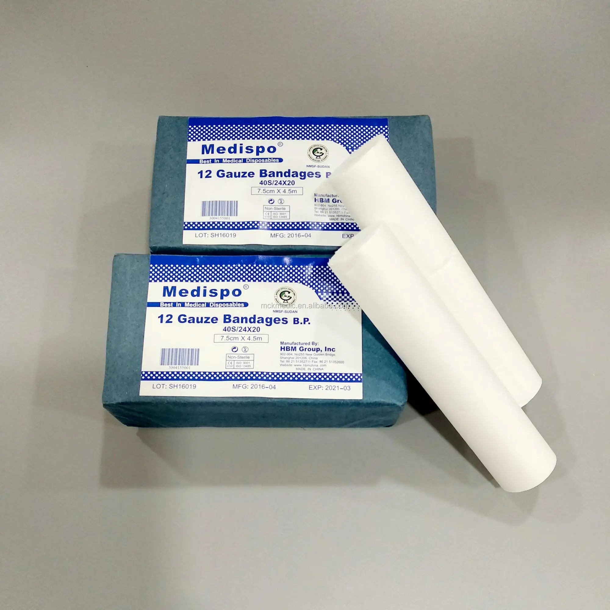 
surgical medical conforming 100%cotton gauze bandage 