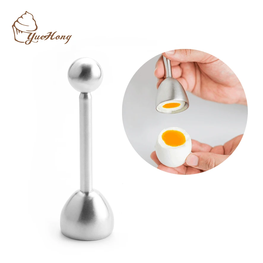 Серебряный инструмент для крекера яиц из нержавеющей стали 18/8 набор топперов мягкий твердый сепаратор