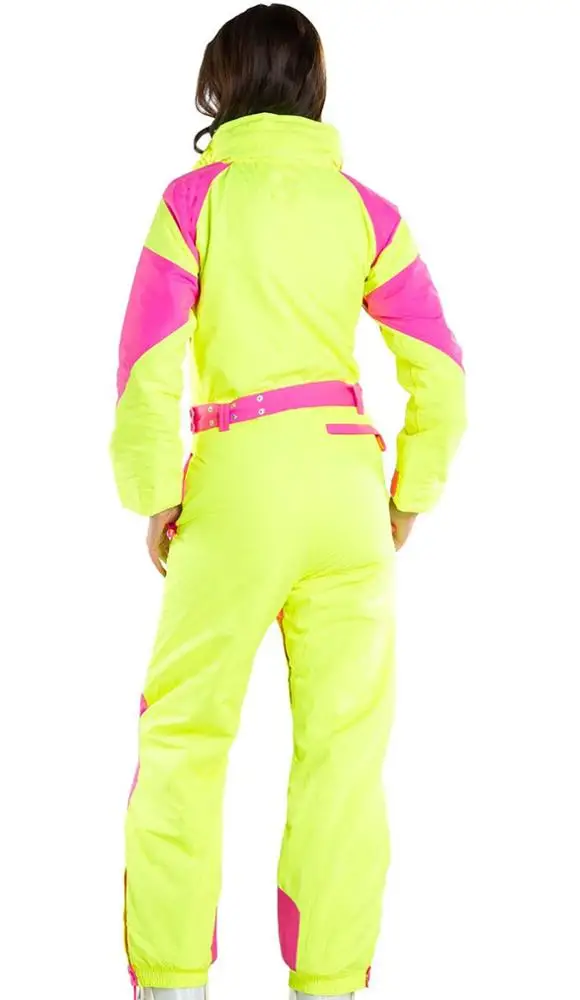 Высококачественные Женские уличные Заводские теплые цельные снежные костюмы, дышащие ветрозащитные цельные снежные костюмы