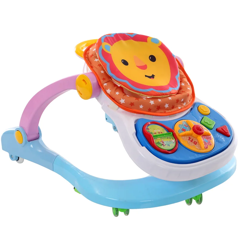 Best foldable kids walking chair toys educational interactive baby walker for kids