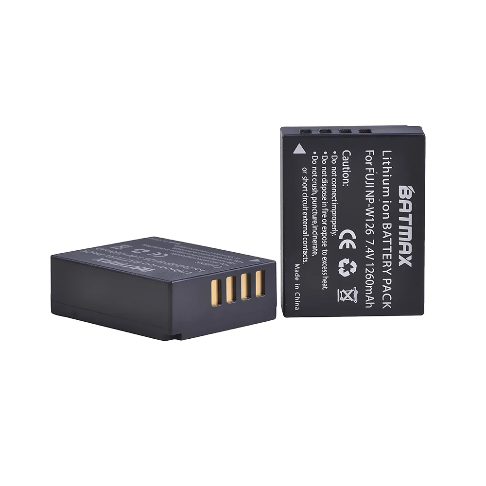 
NP-W126 NP W126 NPW126 Replacement Battery for Fujifilm FinePix HS30EXR HS33EXR HS50EXR X-A1 X-E1 X-E2 X-M1 X-Pro 1 camera 
