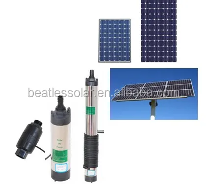 Farm & Ranch Submersible Deep Well Dc Solar Water Pump Battery Farm Water Pump Generator