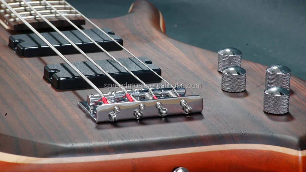 High quality electric bass rosewood mahogany maple electric bass guitar EB-25/N