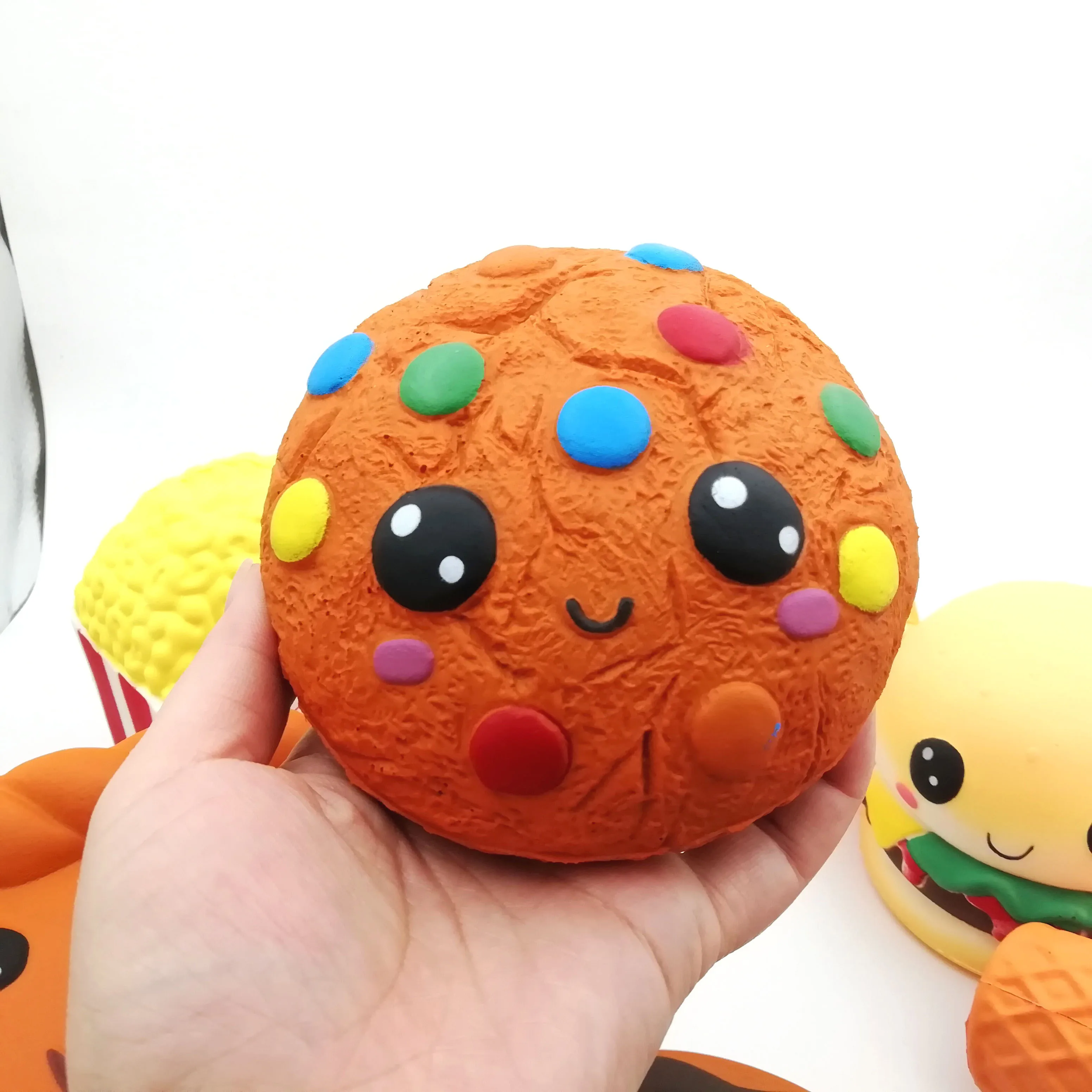 Набор сжималок для еды на заказ, медленно восстанавливающие форму пакеты, мягкие сжимаемые игрушки для печенья