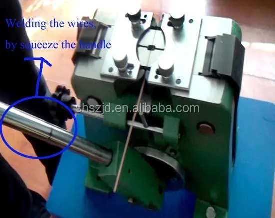 SZ-3TR Desktop cold pressure welding machine / SZ-3TR 0.70mm-6.0mm aluminum wire solder or welder, flat wire can also be welded