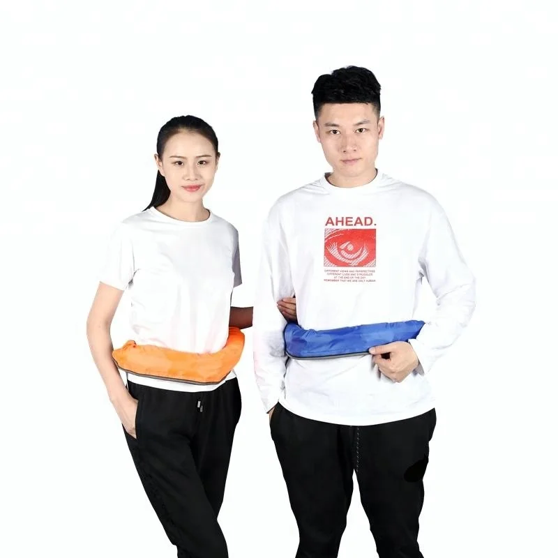 Durable oxford fabric pfd automatic inflatable life jackets for motorcycle surfing with CE approved