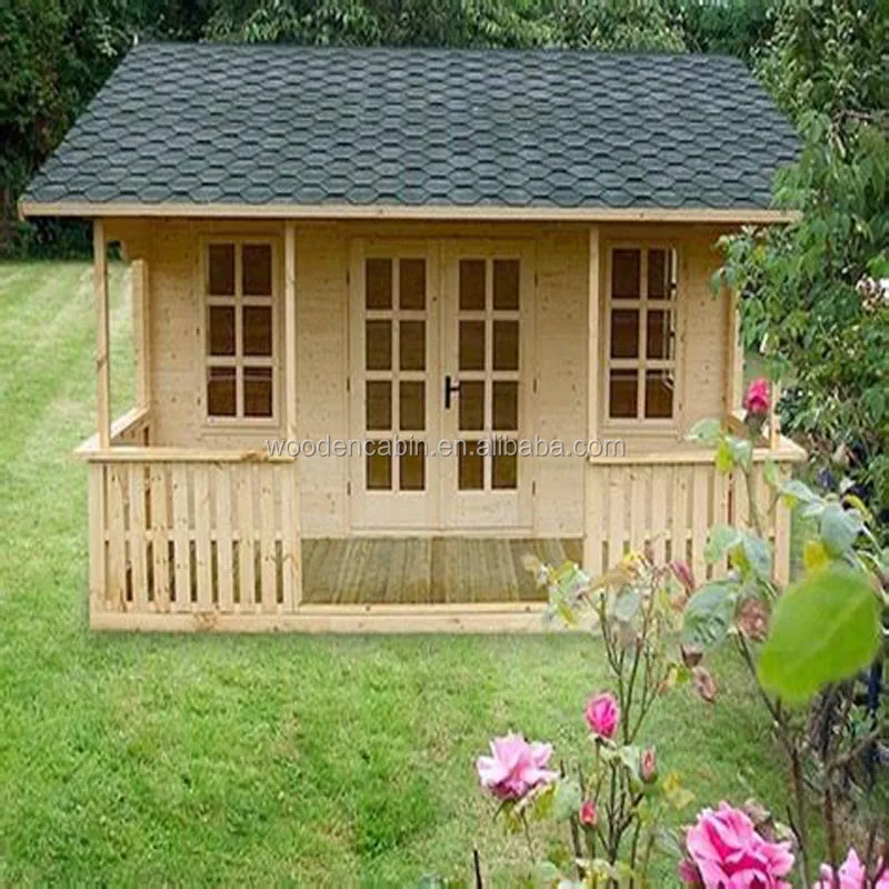 Popular prefab wooden summer house