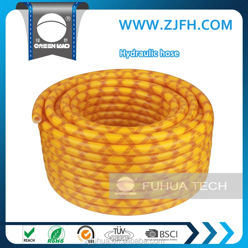 
6.5mm, 8.5mm, 10mm PVC high pressure hydraulic hose 