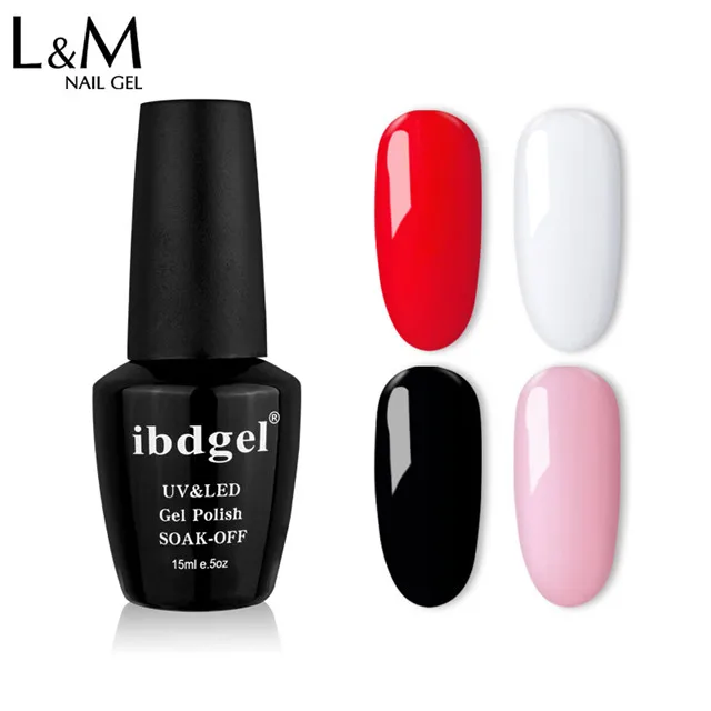LED&UV Soak Off ibdgel Gel Nail Polish Long Lasting Wholesale Nail Gel Varnish China
