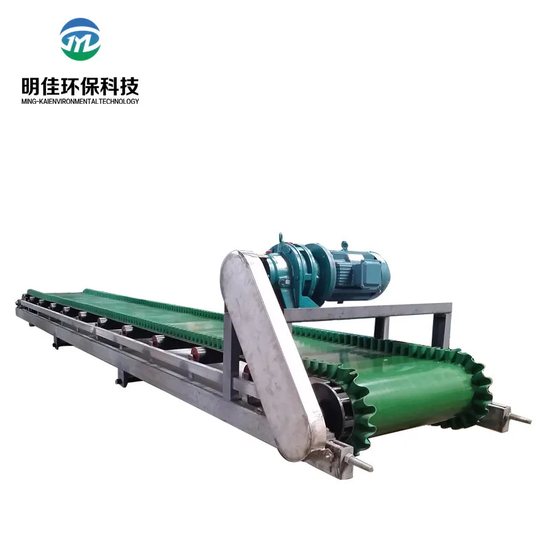 Птицы куриного помета, ленточный конвейер для различных материалов производства органических удобрений машины