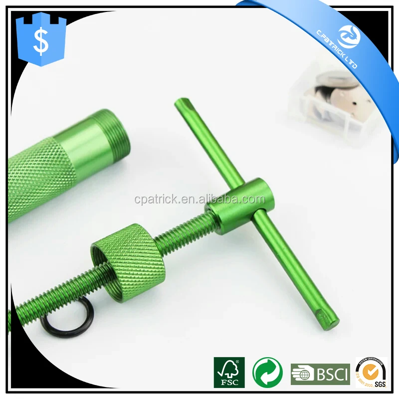 Stainless Steel Green pottery DIY Clay Sugar Paste Extruder with 20 Discs