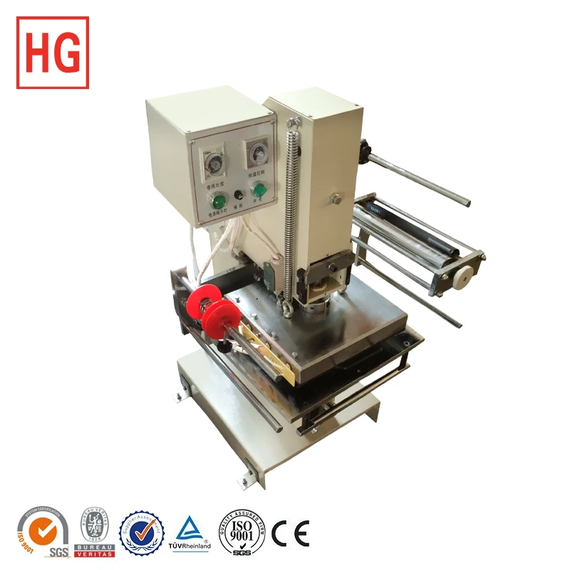 Manual hot stamping machine&Foil printing and gilding press machine for wood and A4 paper
