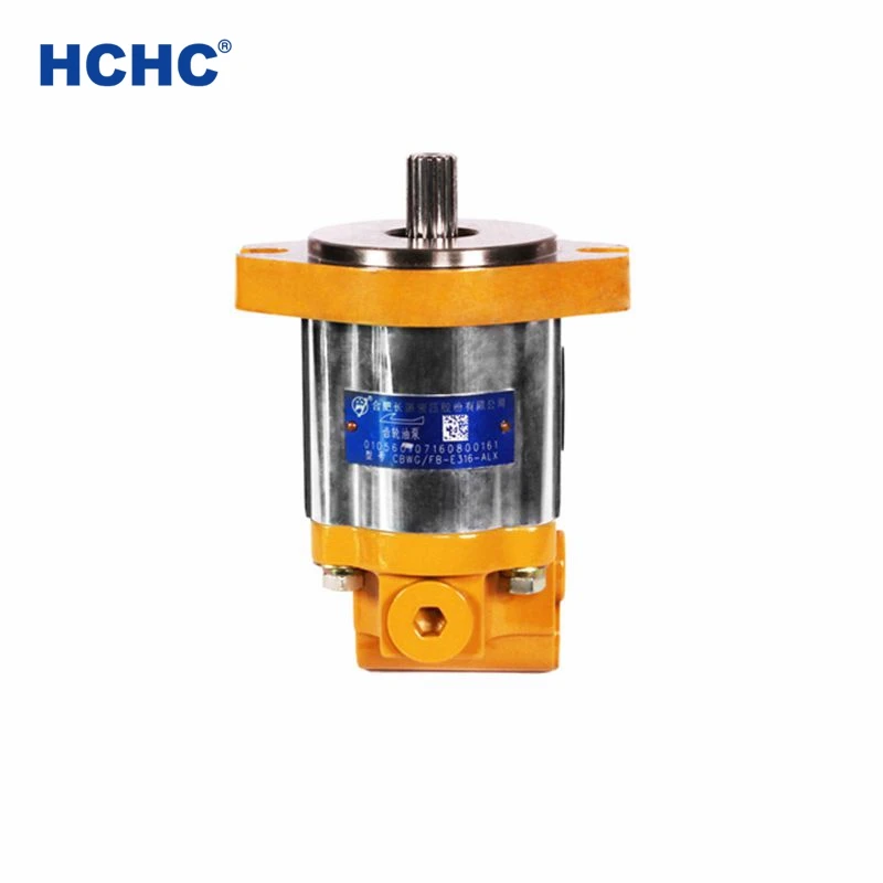 
supply hydraulic gear pump with hydraulic control valve CBWFB 