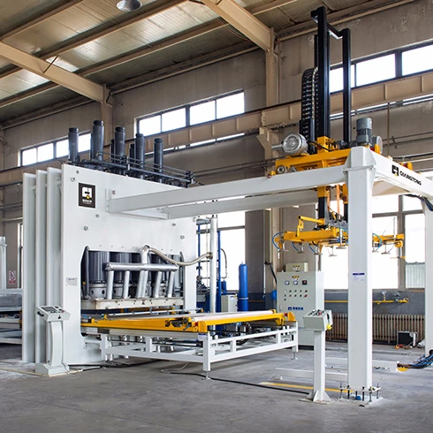 MDF and Particle Board Short Cycle Melamine Lamination Hot Press Machine