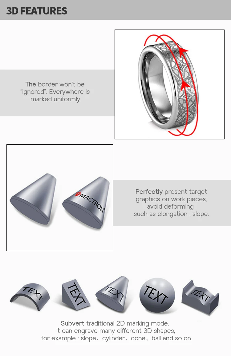 
Crystal/Glass Sub Surface Marker 3D Uv Laser Engraving Marking Machine 