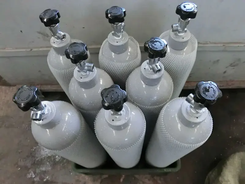 
Beverage CO2 gas cylinder,Aluminum Gas Cylinder, Beverage Compress CO2 cylinder for beverage 