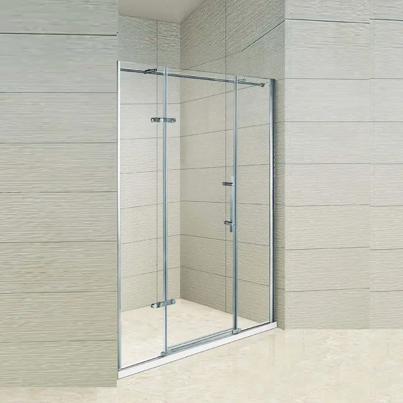 KMRY Opening Prefab Shower Room Cabin Dubai Shower Enclosure  Pivot Hinge Bathroom Shower Glass Door