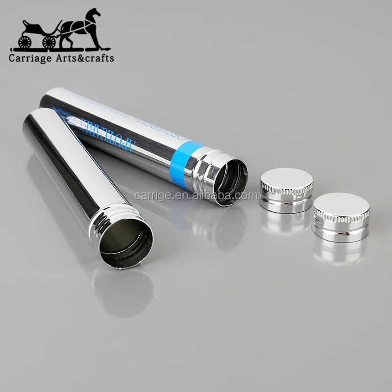 
Portable Custom Logo Aluminum Empty Packaging Tube for Cosmetic 