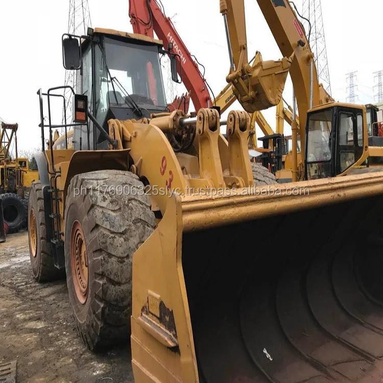 Used caterpillar wheel loader 980h made in Japan , Front loader cat 980 machine for sale