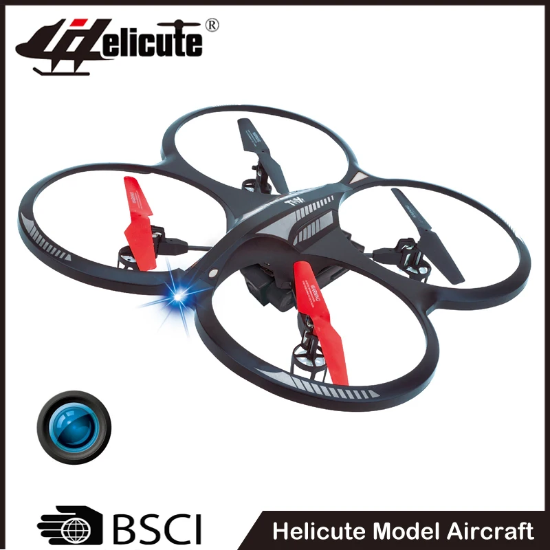 3D flip black plastic rc drone con camara with gyroscope oem drone