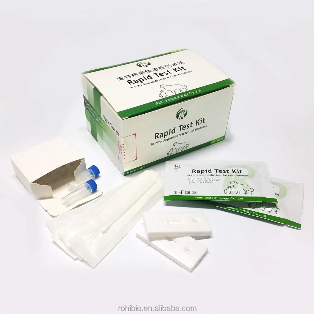 
Canine Parvo Virus Ag Rapid Test kit /high quality veterinary CPV Ag vet lab kit 