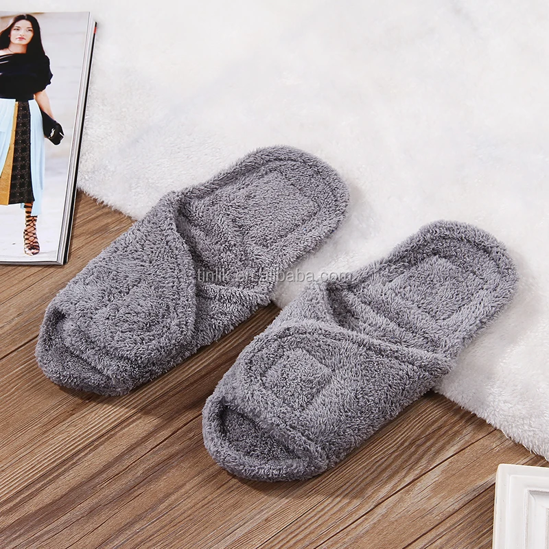 Factory Grade Machine Washable 80%polyester+20%polyamide Indoor Dusting Slipper