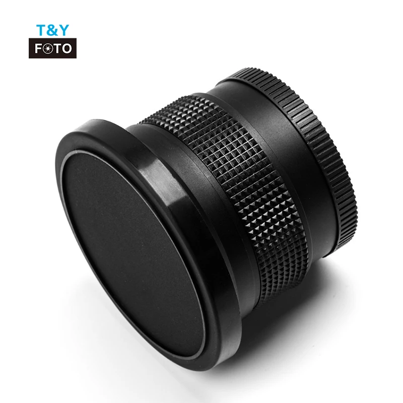 52mm 55mm 58mm 0.35X HD Professional Super Fisheye Wide Angle camera Lens For DSLR Camera