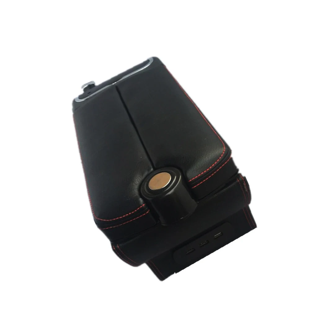 Hot Sale Multifunction Auto Accessories Center Organizer Storage Box With USB Interior Trim Car Universal Armrest Console Boxes