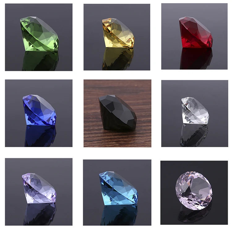 Large Diamond Or Decorative Glass Diamondscrystal Diamonds for Wedding Gift