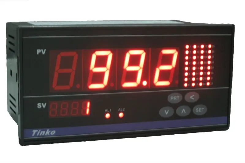 factory 8 channel Process Controller Temperature Scanner with RS485 modbus relay contact