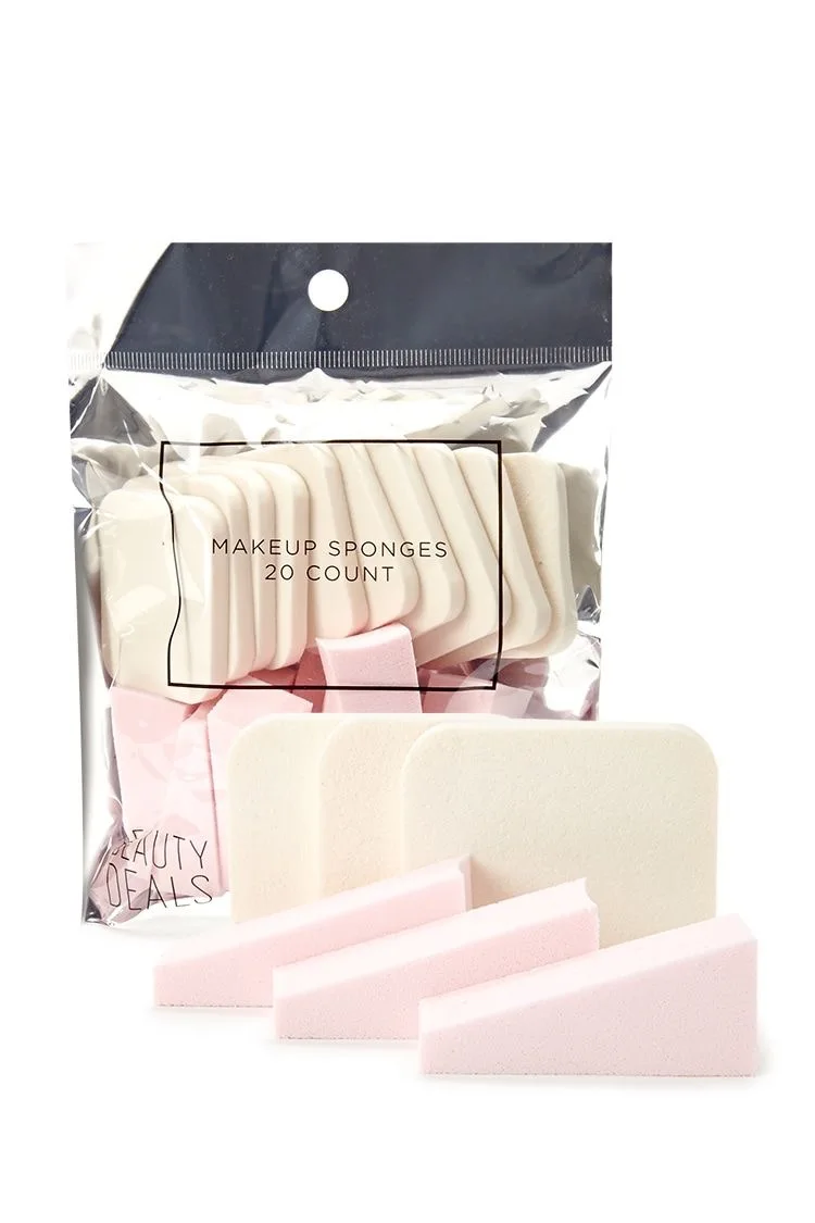 Beauty Customized Latex free makeup puffs square cosmetic sponge pad