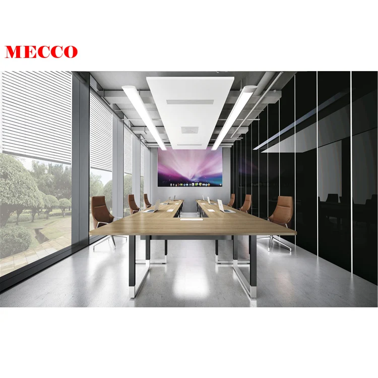 Executive modern wood office conference table office furniture