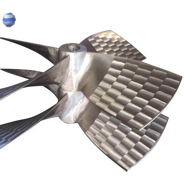 Marine 4 bladed Propeller marine propeller factory