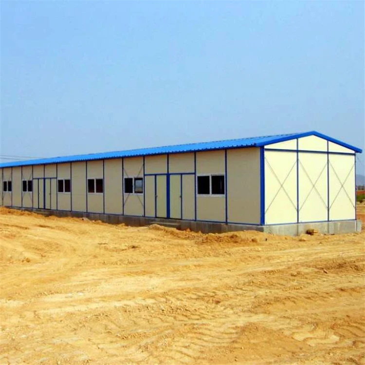 Heavy Duty Natural Bamboo Prefabricated House