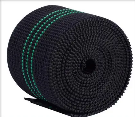 Black Three Stripes Sofa Seat Webbing with 20%