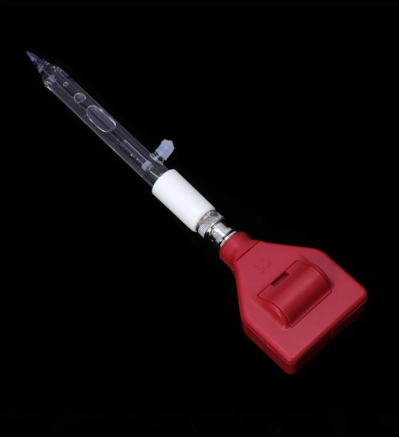 Цифровой рН-метр в виде ручки, тестер BNC, острый стеклянный зонд для сырного крема, Половина твердого фрукта, мяса