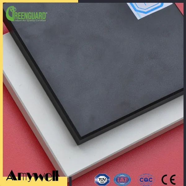Phenolic  HPL Chalk board Laminate hpl black core 3mm 4mm 5mm 6mm
