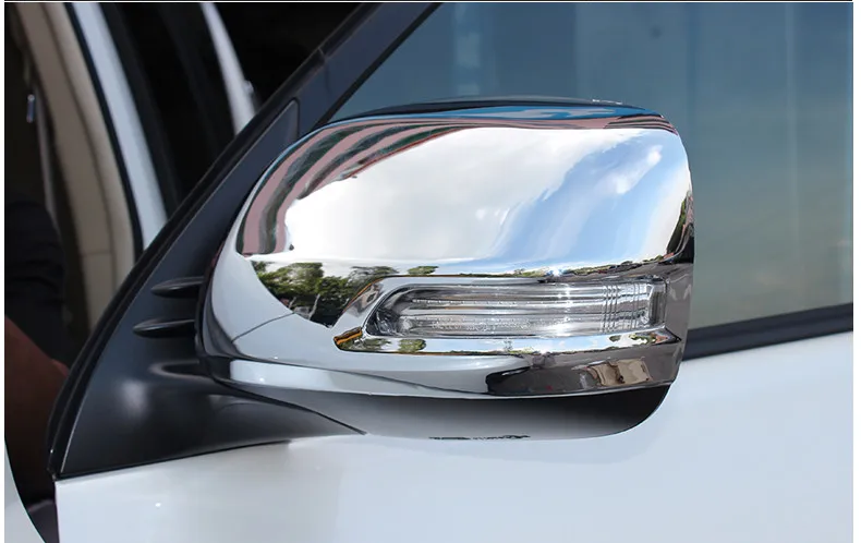 For Toyota Land Cruiser Prado LC150 FJ150 Accessories 2010-2018 2 design Rear-View Side Door Mirror Cover Trim