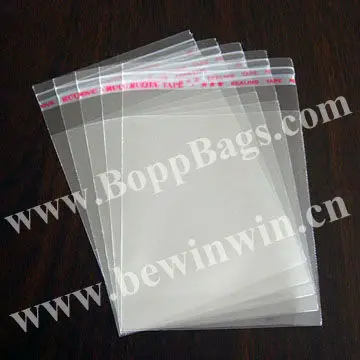 Biodegradable Transparent OPP Bags Reusable Hang Hole Polybags with Offset Printing Plastic Polybags