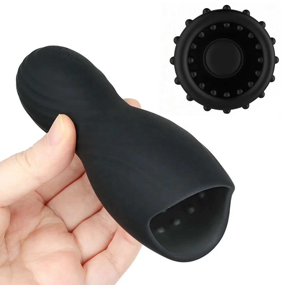 Vibrating Penis Enlargement Exercise Pumps Automatic Delay Glans Training Pump Masturbation Cup Oral Sex Pussy Licking Sex Toys