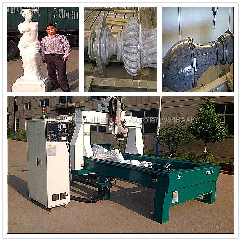 Большой z оси фрезерный станок с чпу с поворотным устройством / 4 ось 3d чпу формирование и фрезерный станок