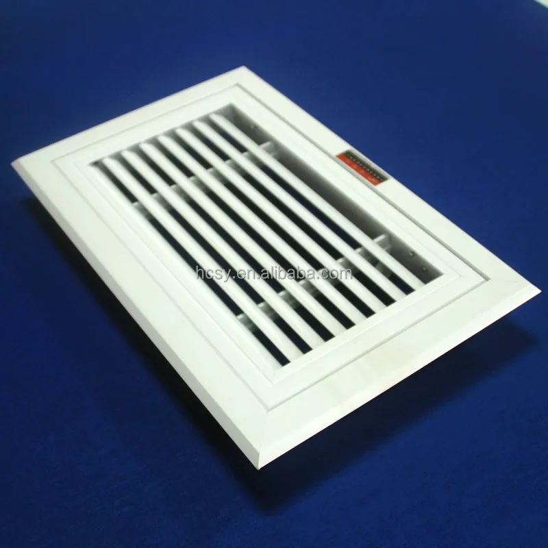 ABS profile for double deflection air Grille