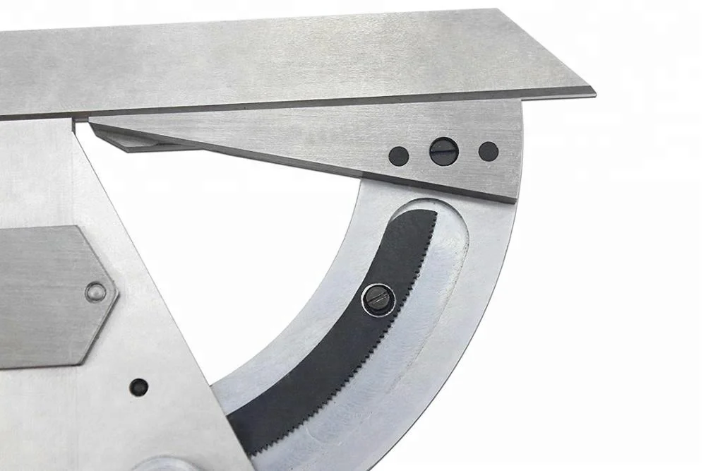 Universal Bevel Protractor 0-320 Degree Angle  Adjustable Vernier Protractor