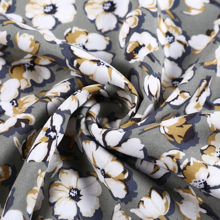 Keqiao fashional unsual 100% rayon shivering colorful textile woven printing knitting  fabric for women dress