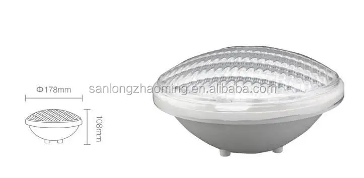 Factory price 12v rgb color 40w super bright par56 LED swimming pool light recessed underwater light