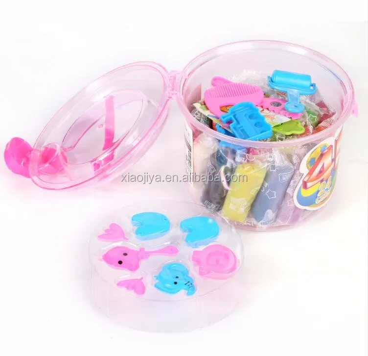 Hot Sell Magnetic Modeling Dough for Kids Stationery Toys China 24 Colors Plastilina