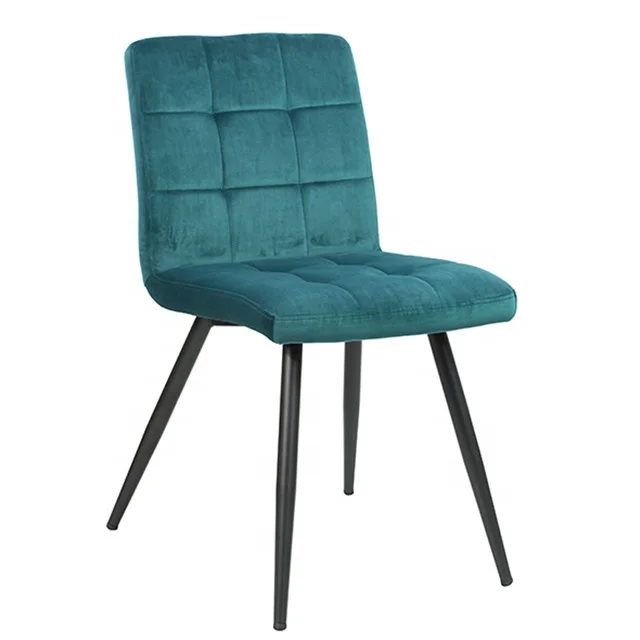 DM Industry and Trade Integration Colorful Living Modern Velvet upholstery Fabric Dinning Room Chair