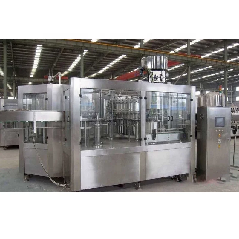 
CSD Carbonated Soft Drink/Beverage Bottle Washing Filling Capping Machine Production Line/Plant/Monoblock 
