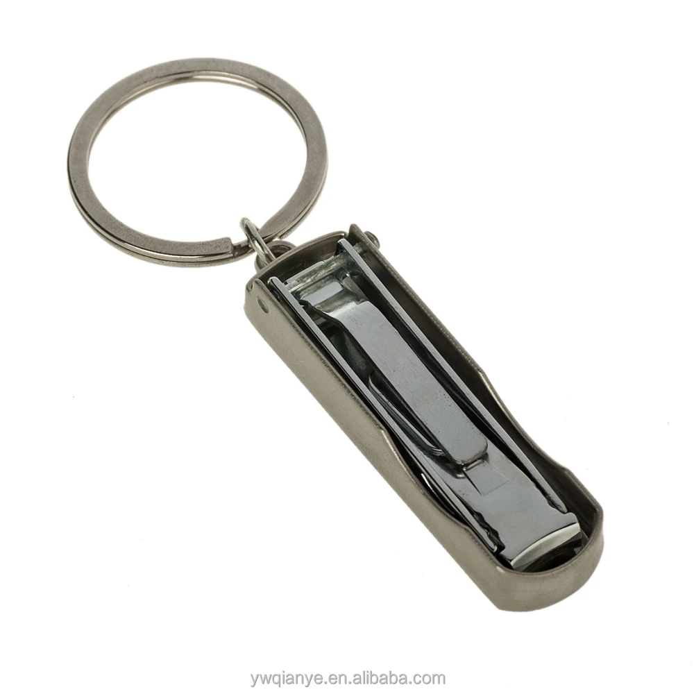 
Sedex audit factory metal Germany foldable nail clip keychain for souvenir 