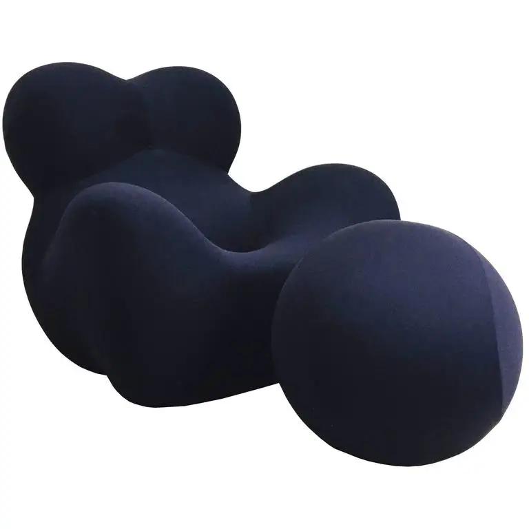 
Modern living room lounge chair B&B Italia UPJ Junior Armchair 